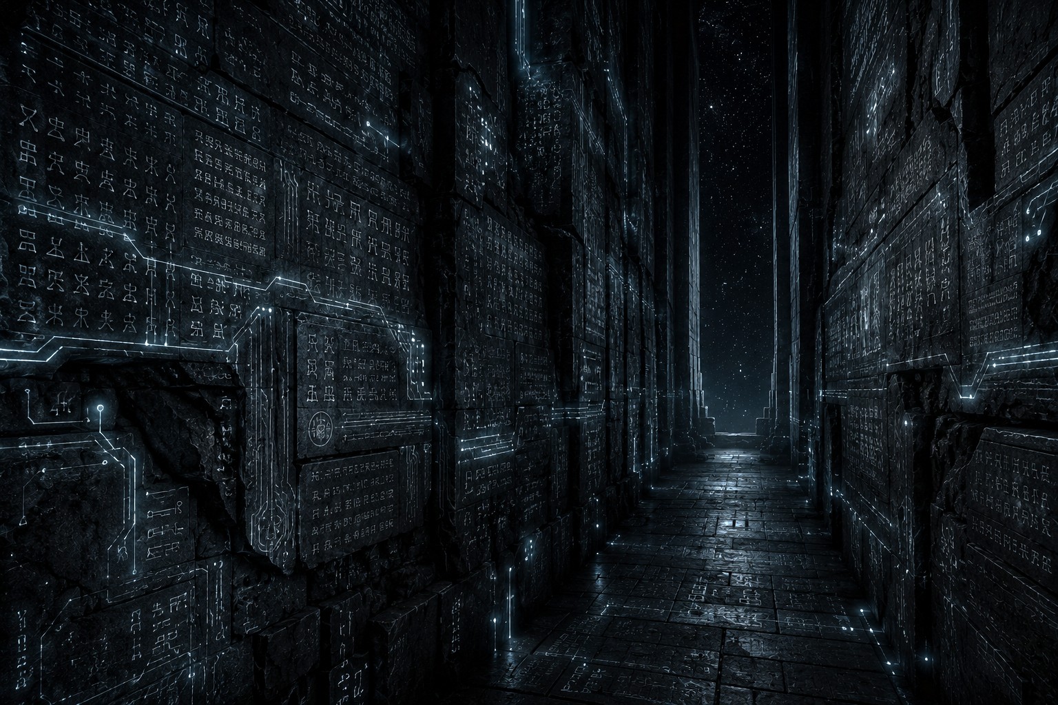 Techno-thology — The corridor conducting signal through geological time.